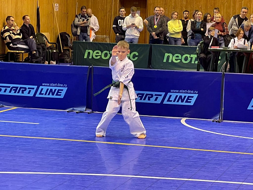 Юный ростовский спортсмен стал победителем турнира по карате