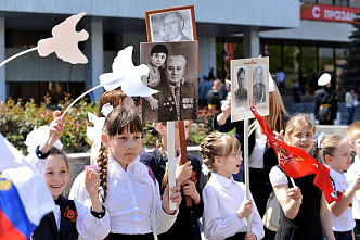 В преддверии Дня Победы. 