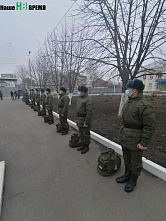 Донские новобранцы сегодня отправились на службу в Кремлевский полк
