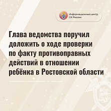 Ростовскому «детскому» вопросу глава Следкома поручил найти «взрослое» решение