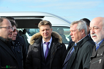 Строительство аэропорта «Платов» проинспектировали