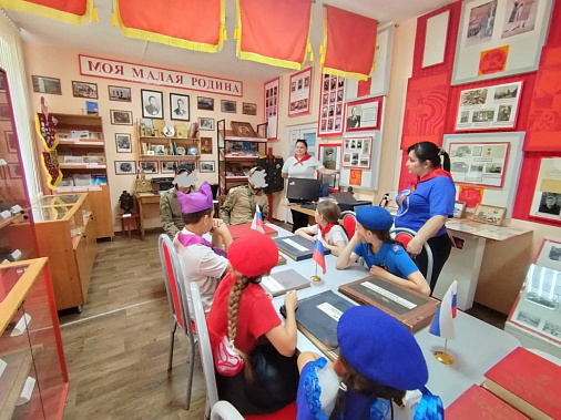 В Большекрепинской школе встретились с участниками СВО «Ткачом» и «Баяном»