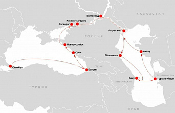 Международный круиз теплохода «Петр Великий» включил в маршрут Ростов и Таганрог