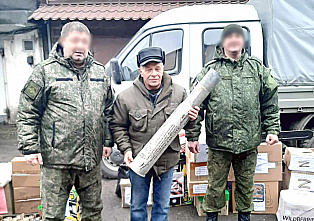 Делегация Белокалитвинского Матвея Платова казачьего кадетского корпуса побывала в зоне СВО