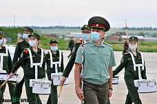 В ЮВО прошла первая репетиция парада
