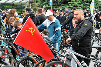18 05 2025 По улицам Ростова прошел традиционный городской велопарад