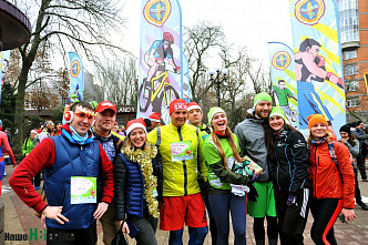 1 января в Ростове прошел традиционный легкоатлетический забег