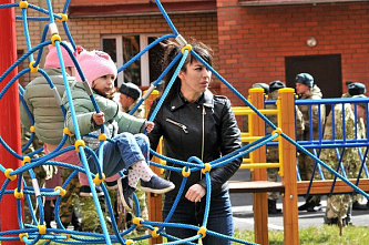 В Новочеркасске для росгвардейцев открыли жилой комплекс