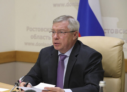 Губернатор Ростовской области Василий Голубев заразился ковидом