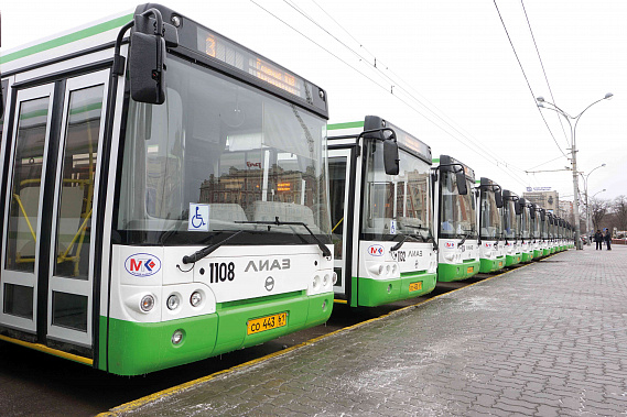 В Ростове новые автобусы