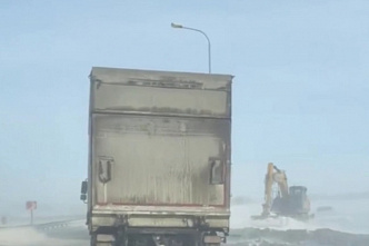 На участке автодороги «М-4 Дон» непогода создала помехи в движении