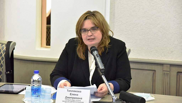 Е. Теплякова. Источник фото: минздрав Ростовской области.