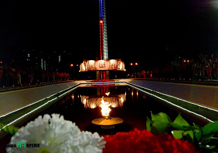 В Ростове-на-Дону в небе зажглись «Лучи Победы»