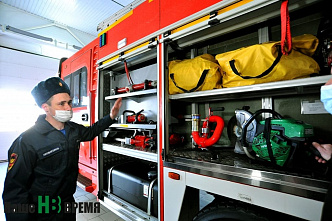 10 лет исполнилось противопожарной службе Дона