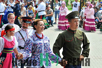 Станица Старочерскасская собрала гостей на песенный праздник