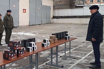 Снаряжение сверх нормы МО РФ на 12 миллионов рублей передало донским военным правительство Ростовской области