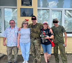 Волонтеры из Родионово-Несветайского района поздравили гвардейцев-дальневосточников