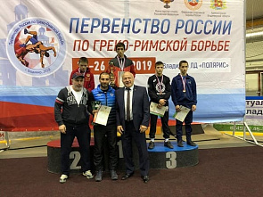 Ростовчане выиграли первенство страны по греко-римской борьбе