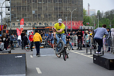 Легкоатлетическая эстафета на Театралке