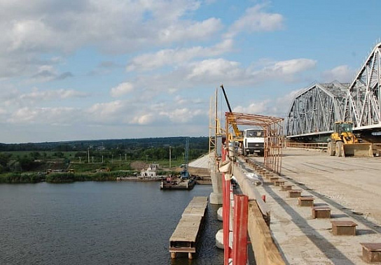 Новый мост в Каменске-Шахтинском готов на 60%