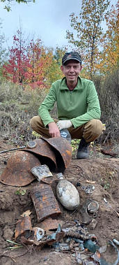 Донской поисковик Иван Ермаков сегодня принимает поздравления