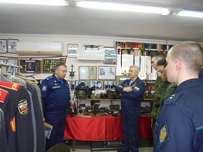 В кадетском братстве ветераны встретились с пограничниками