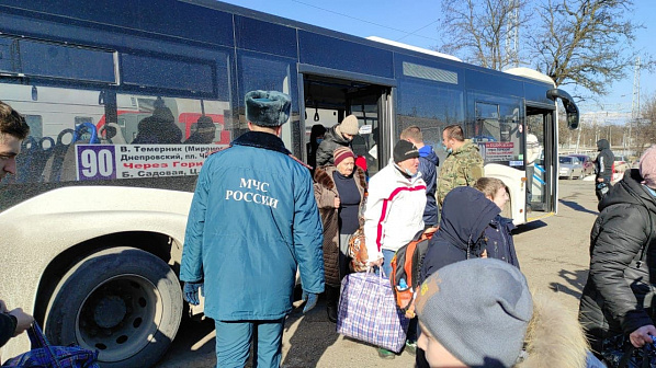 Количество прибывающих беженцев в Ростовскую область снизилось