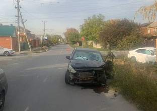 В Батайске два подростка пострадали в ДТП