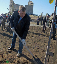 Заложили Сад Победы 