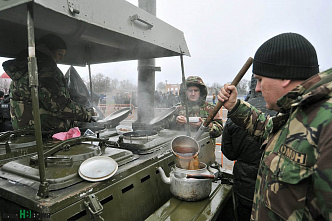 Росгвардейцы начали отмечать свой праздник