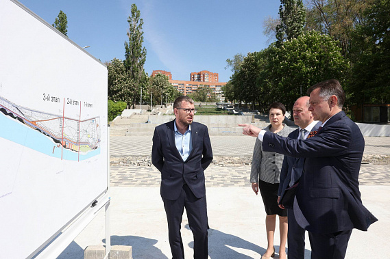 Юрий Слюсарь планирует привлечь к благоустройству парка «Дружба» в Ростове Сбербанк