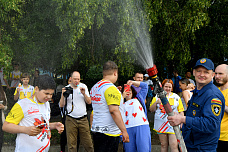 05 06 2025 Ребята из «Спорта для всех» встретили лето дружным забегом