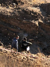 В Миллерово нашли массовое захоронение расстрелянных фашистами мирных граждан