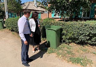 В Ростове начали пилотный проект по установке мусорных контейнеров у каждого частного дома