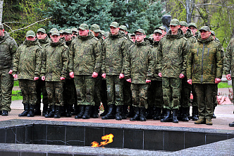 10 04 2026 Первые призывники отправились служить