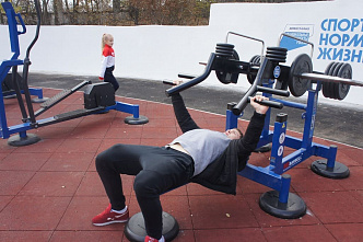 В Новочеркасске построили площадку ГТО