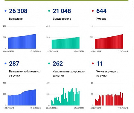 Коронавирус в Ростовской области: статистика на 17 октября