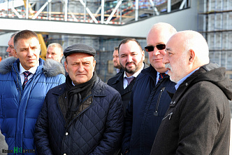 Строительство аэропорта «Платов» проинспектировали