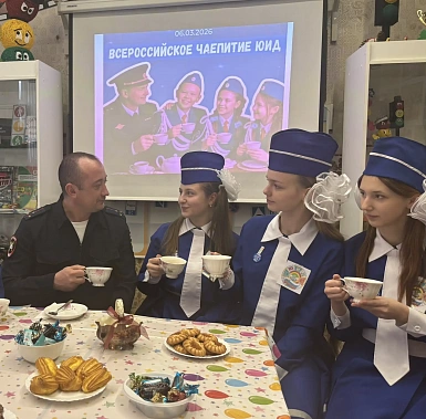 Чаепитие «ЮИД в действии!» сделали … всероссийским