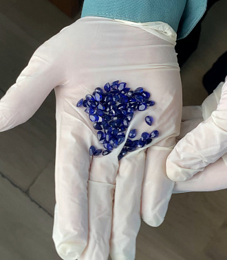 Дело собирания контрабандных драгоценных камней прервалось заведением уголовного дела