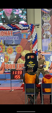 Донские гиревики успешно выступили на чемпионате Южного военного округа