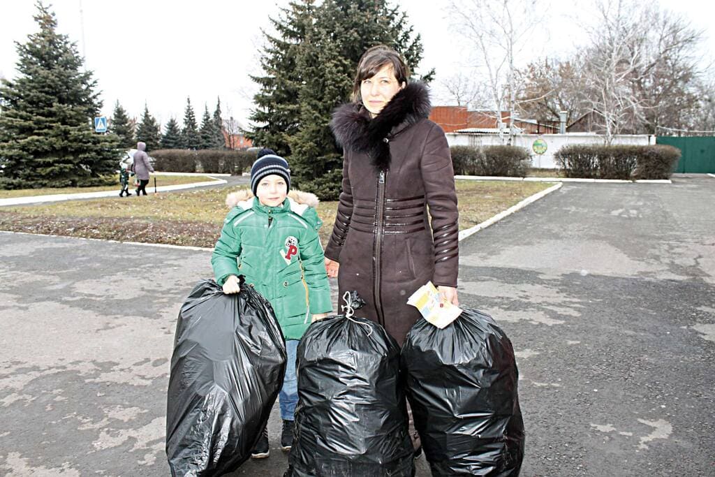 Ирина БУНЕЕВА рассказала, что инициатор сбора пластика – ее сын Кирилл.