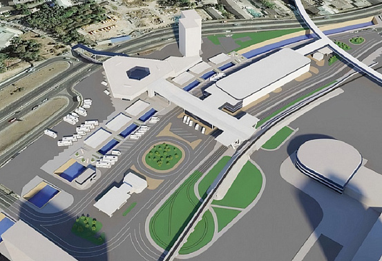 Так будет выглядеть ростовский автовокзал после реконструкции. В ходе нее здесь возникнет один из нескольких крупных транспортно-пересадочных узлов. Источник фото: ростовбизнес.рф.