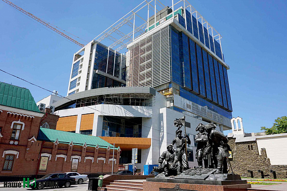 На сегодняшний день конгресс-отель «Хаятт Ридженси Дон-Плаза-Ростов» готов на 85 %.