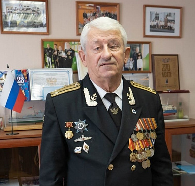 Председатель Ростовского-на-Дону морского собрания Александр Рыбалко