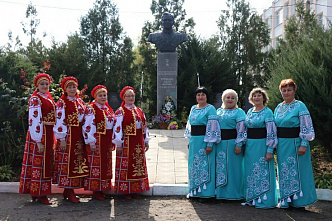 В поселке Марковка ЛНР отметили день рождения легендарного земляка – маршала Андрея Еременко