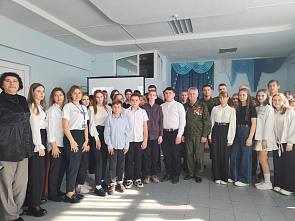 В Константиновске педагоги и школьники из нескольких районов встретились с командиром поискового отряда «Донской»